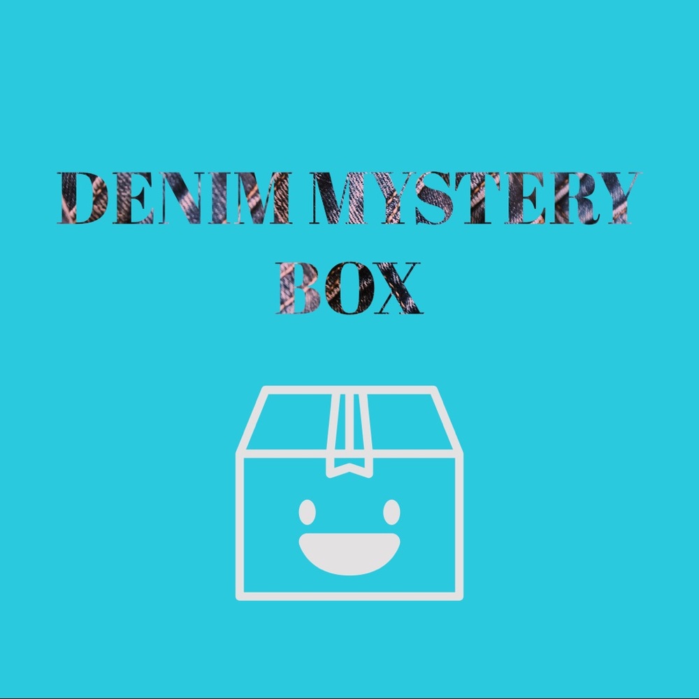 5lbs Denim Mystery Box! Only ONE Available